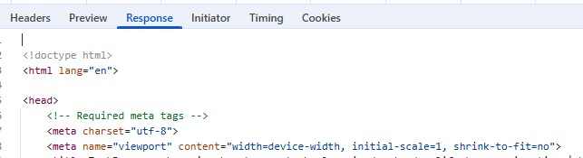 HTTP Response